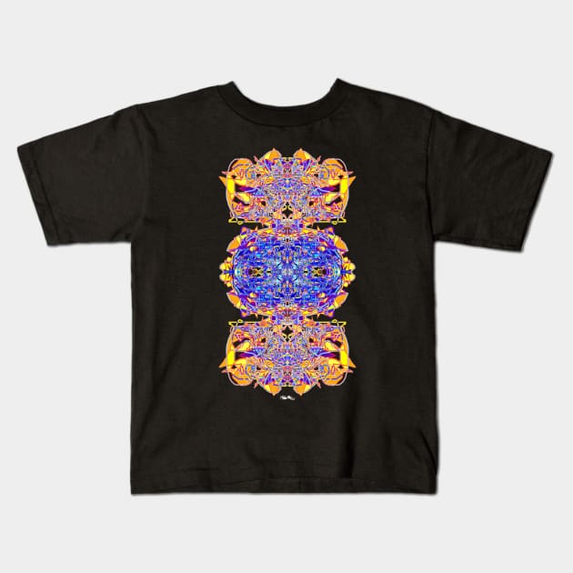 MetaRagz color68 psychedelic fantasy Kids T-Shirt by MetaRagz